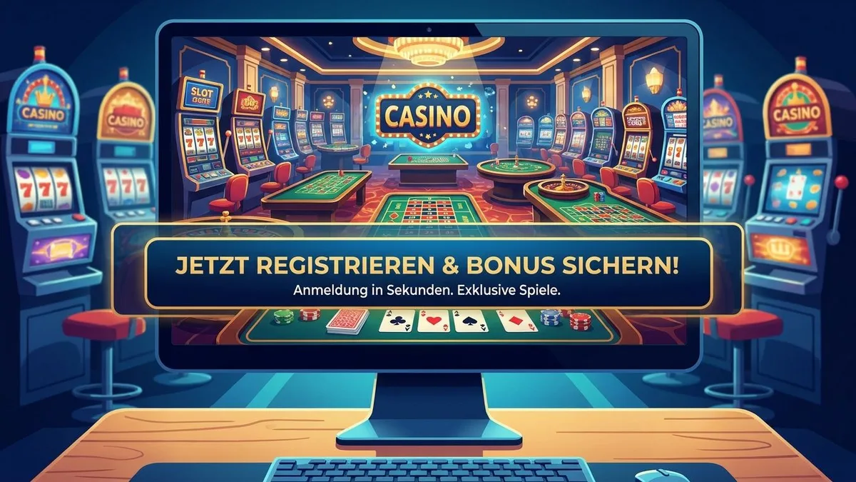 Registrierung mit Bonus